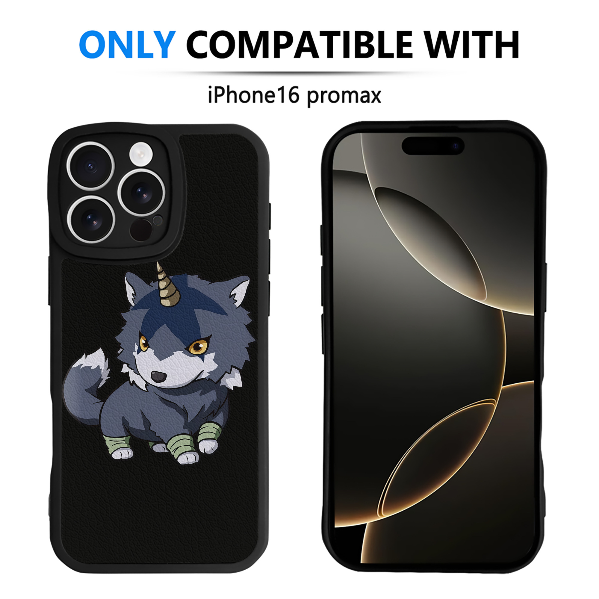 （画像用） 転スラ Regarding Reincarnated to Slime 【iPhone 16シリーズ対応】シリコンスマホケース（レザー調） 材質：シリコン